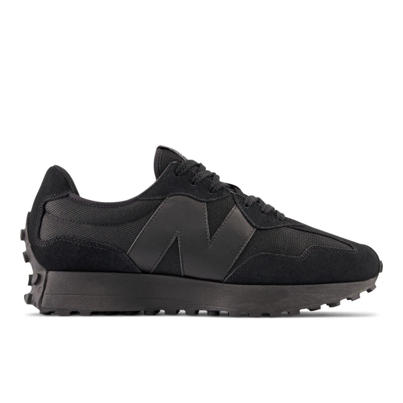Image of New Balance 327 trainers in Black UK 8 (EU 42)