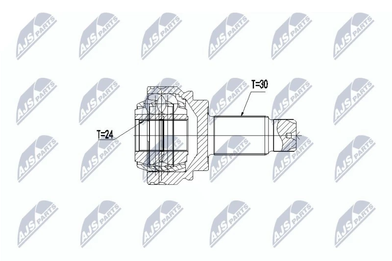 Image of NTY CV joint kit NTY NPZ-BM-012