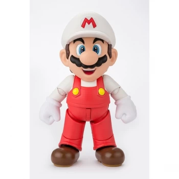 Image of Fire Mario (Super Mario Bros) Bandai Tamashii Nations Figuarts Figure