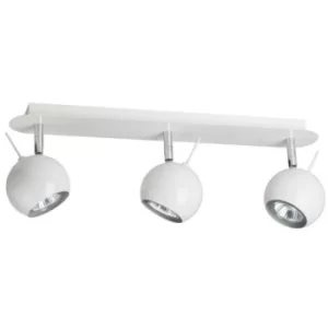 Image of Linea Verdace Rocca 3 Light Spotlight Bar Glossy White