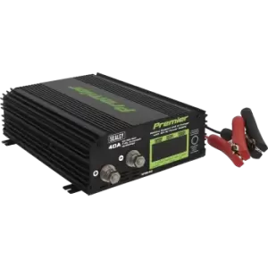 Image of Sealey SPBC40 Battery Support Unit & Charger 40 Amp 6v, 12v or 24v