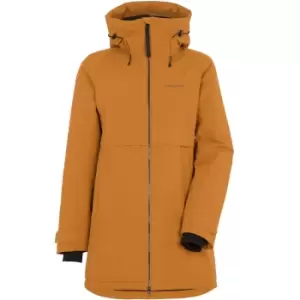 image of Didriksons Womens Helle Parka 5 Cayenne 12