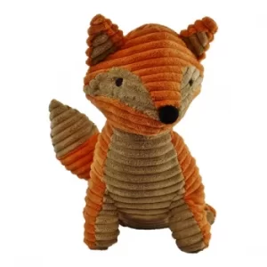 Image of Ribbed Fabric Fox Door Stop