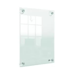 Image of Nobo A4 Acrylic Wall Mounted Repositionable Poster Frame 1915600