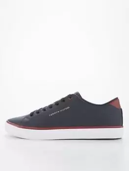 Image of Tommy Hilfiger Mens Vulc Core Low Trainers - Navy, Size 42, Men