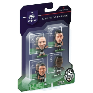 image of SoccerStarz France 4 Player Blister Pack C Figures