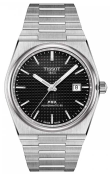 Tissot PRX 40 205 Powermatic 80 Black Dial Stainless Watch