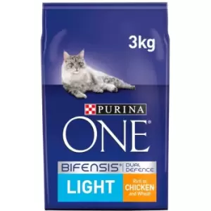 Purina One Light Chicken and Wheat Cat Food 3kg