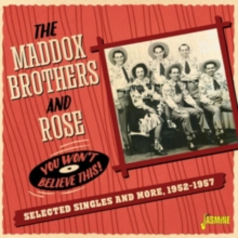 Image of You Won't Believe This! Selected Singles & More 1952-1957 CD / Album (Jewel Case)