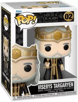 Game of Thrones House Of The Dragon - Viserys Targaryen Vinyl Figur 02 Funko Pop! multicolor