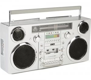 image of GPO Brooklyn Retro DAB/FM Bluetooth Boombox