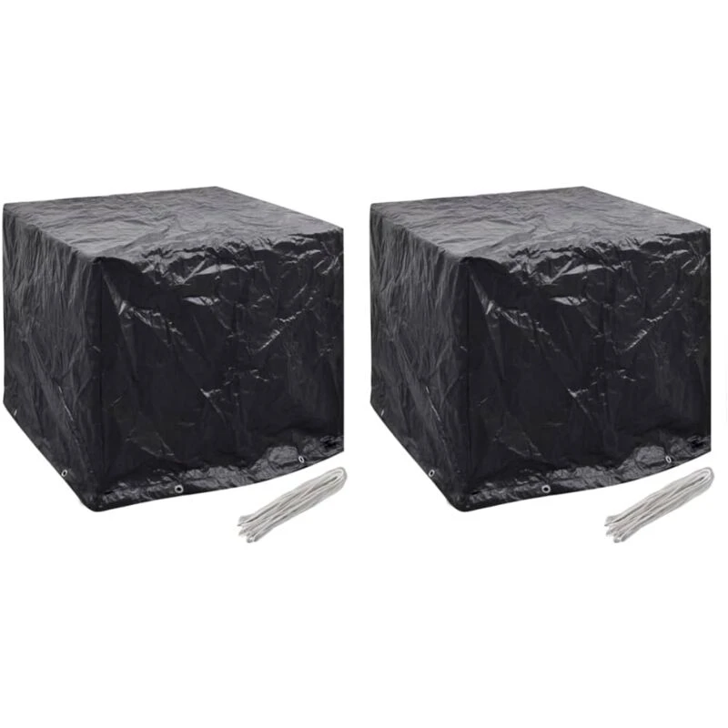 Image of VIDAXL Vidaxl - Garden Water Tank Covers 2 pcs 8 Eyelets 116x100x120cm 8719883809526