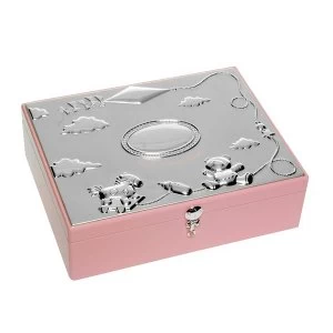 image of Baby Pink Large Keepsake Box