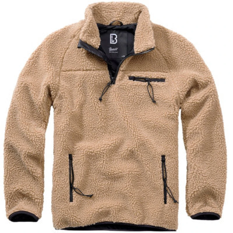 Image of Brandit Teddyfleece Troyer Camel Size Small