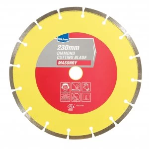 image of Wickes Diamond Angle Grinder Disc 230mm