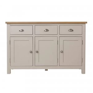 Image of Reese 3 Door Sideboard Grey and Brown