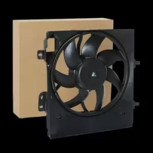 Image of RIDEX Cooling Fan 508R0140 Radiator Fan,Fan, radiator RENAULT,PEUGEOT,CITROEN,Talisman Grandtour (KP_),207 (WA_, WC_),207 CC (WD_)