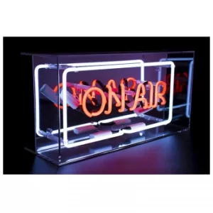 Image of Acrylic Box Neon 'On Air' Sign