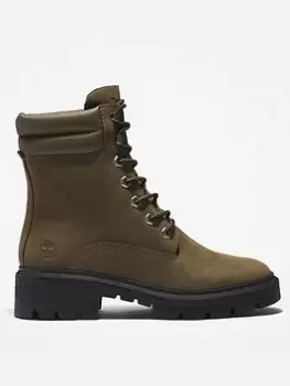 image of Timberland Timberland Cortina Valley 6" Ankle Boots, Olive, Size 4, Women