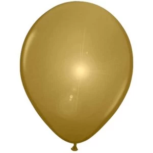 Image of Gold LED Balloons (Pack Of 5)