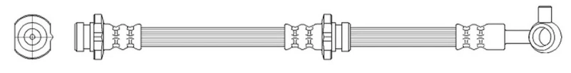 Image of K&K FT0131 Brake Hose Banjo Brake Hose (83)