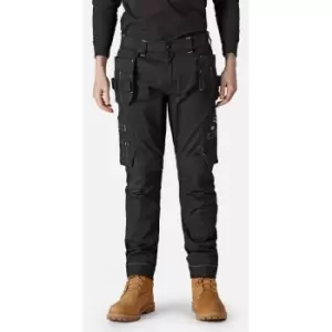 Image of Dickies Workwear Mens Holster Universal Work Trousers (30R) (Black)