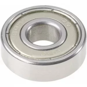 Image of UBC Bearing 627 2RS Deep groove ball bearing Bore diameter 7mm Outside diameter 22mm Rotational speed (max.) 20000 U/min