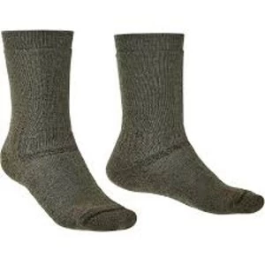 Image of Bridgedale EXPLORER Heavyweight Merino Performance Unisex - Large Olive