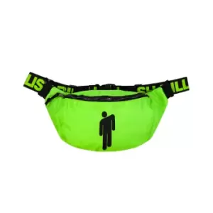 image of Rock Sax Bad Guy Billie Eilish Waist Bag (One Size) (Fluorescent Green)