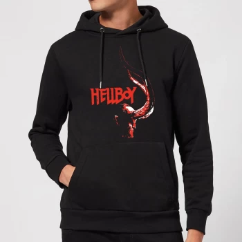 Image of Hellboy Profile Hoodie - Black - S