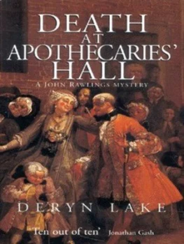 Image of Death at Apothecaries Hall by Deryn Lake Paperback