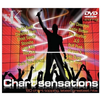 Image of Easy Karaoke Chart Sensations CD+G and DVD Pack