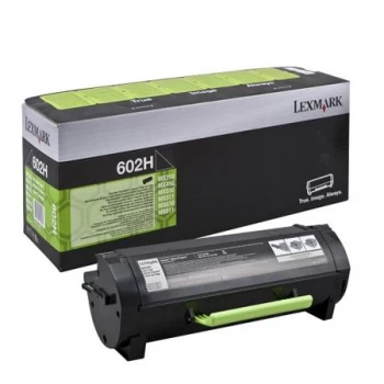 image of Lexmark 60F0XA0 Black Laser Toner Ink Cartridge