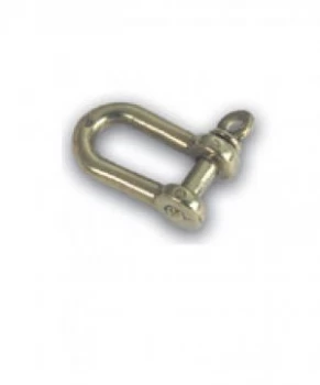 image of Narrow Elongated Shackles in Brass or Chromium Plated Art No. 80c