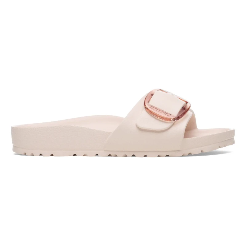 Image of Birkenstock Womens slides Birkenstock Madrid Big Buckle Rose Female 36