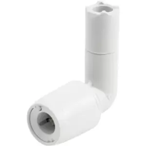 image of Hep2O 90º Spigot Elbow 10 x 15mm in White Plastic