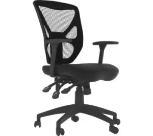 image of ALPHASON Hudson Mesh Tilting Operator Chair - Black