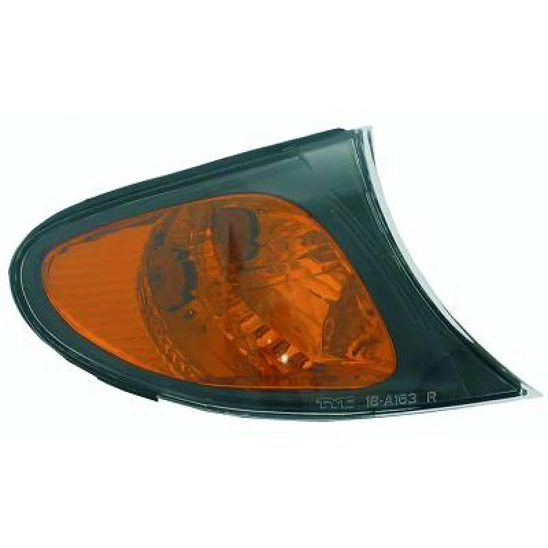 Image of DIEDERICHS 1215070 Turn Signal Right Front, yellow, with bulb holder, Orange Indicator (62)