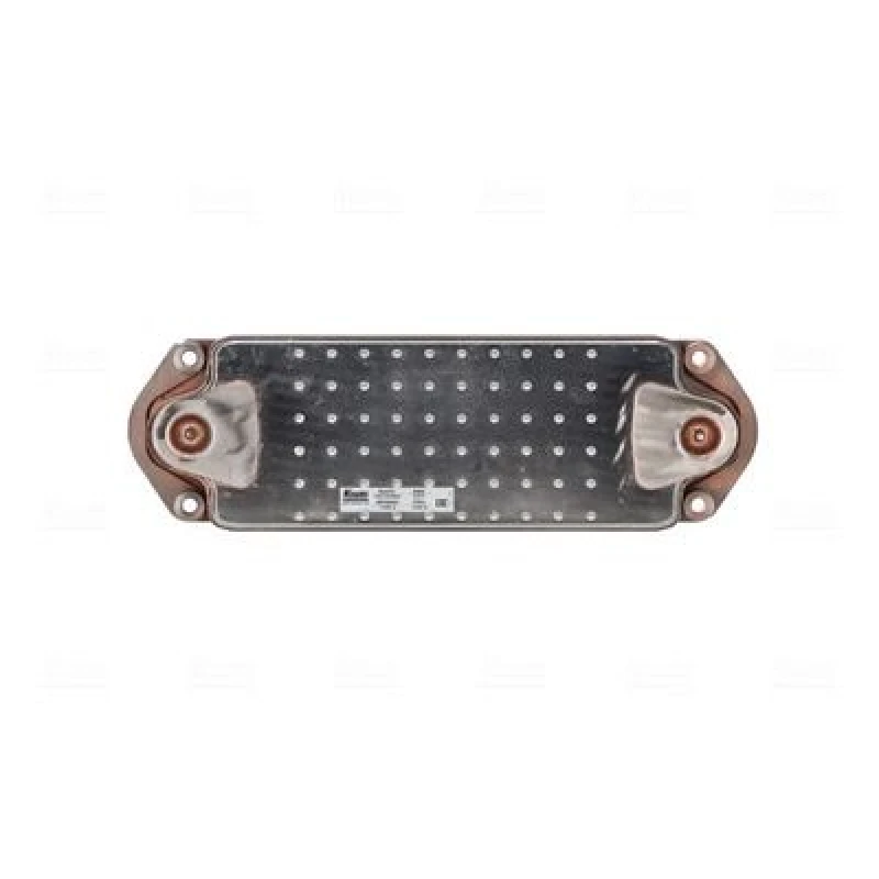 Image of NISSENS 91572 Oil Cooler, automatic transmission without gaskets/seals Steel Oil Cooler,automatic transmission (1047)