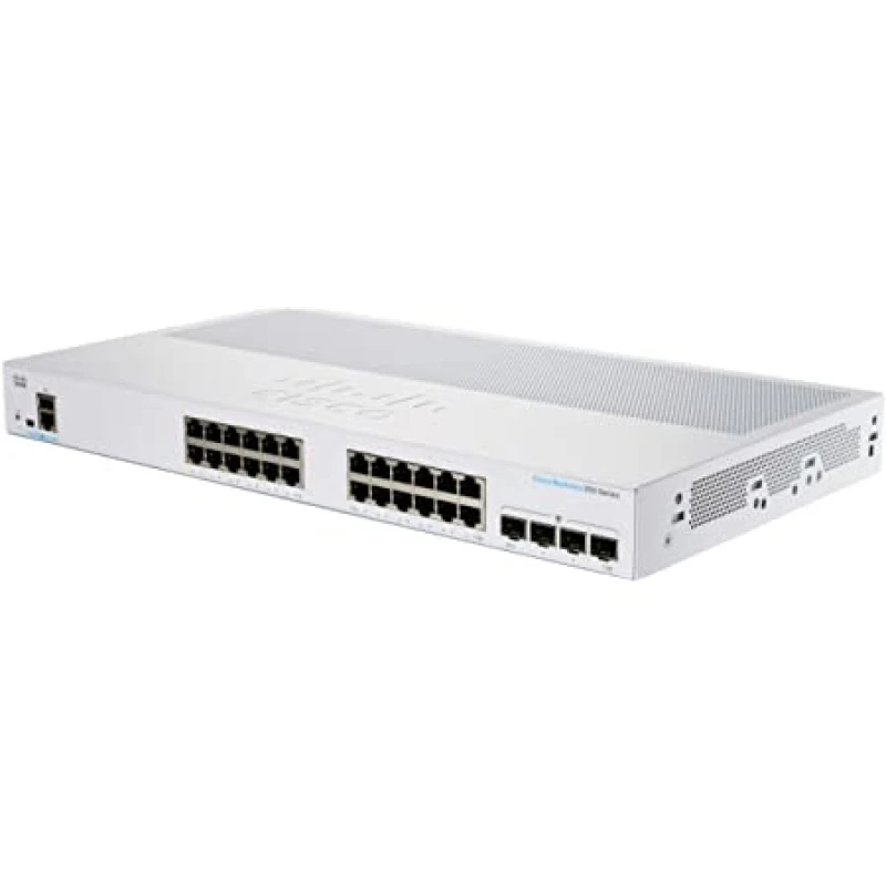 Image of Cisco CBS250-24T-4GEU-RF network switch Managed L3 Gigabit Ethernet (1