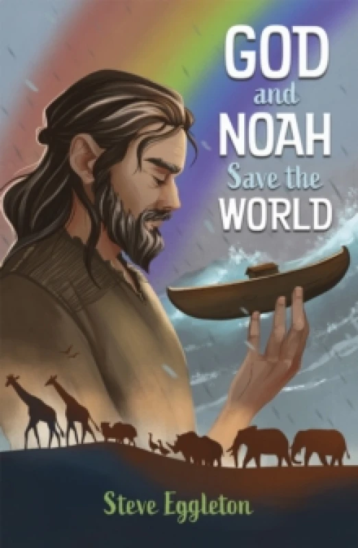 Image of Steve Eggleton God and Noah Save the World Book Multi unisex