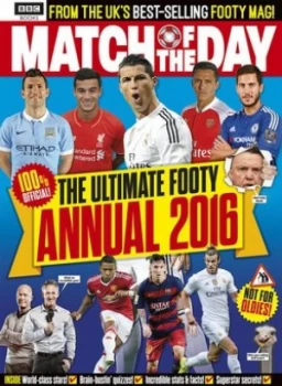 Image of Match of the Day Annual 2016 Hardback
