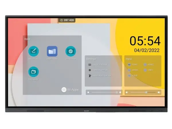 Image of Sharp 86" PNLC862 4K Ultra HD LCD TV