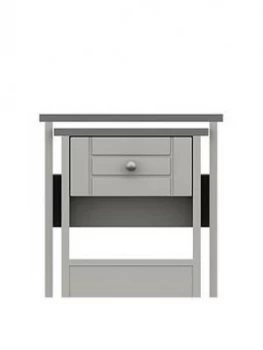 image of Alderley Ready Assembled Nest Of Tables - Grey