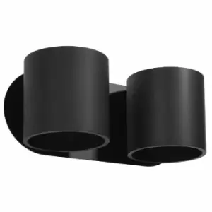 Image of Sollux Wall Lamp Orbis 2 Black
