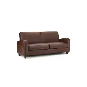 Image of Vogue 3 Seater Faux Leather Sofa