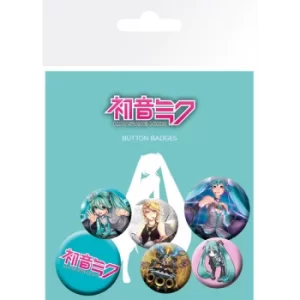 image of Hatsune Miku Mix Badge Pack