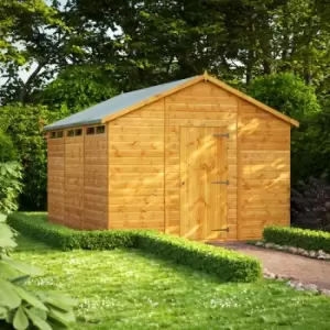 Image of Power 12x10 Security Apex Shed