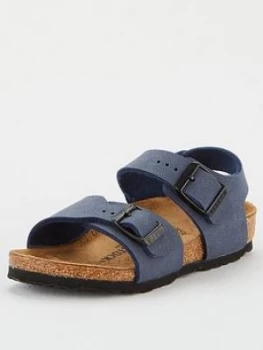 Birkenstock Boys New York Strap Sandals - Navy