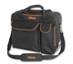 image of Beta Tools C7 Professional Fabric Tools Bag with Strap & Removable Partitions